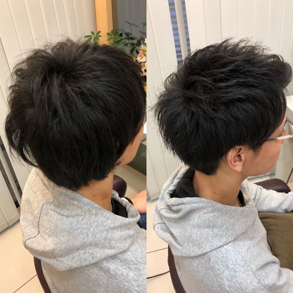 ショート 植田 敬太のヘアスタイル