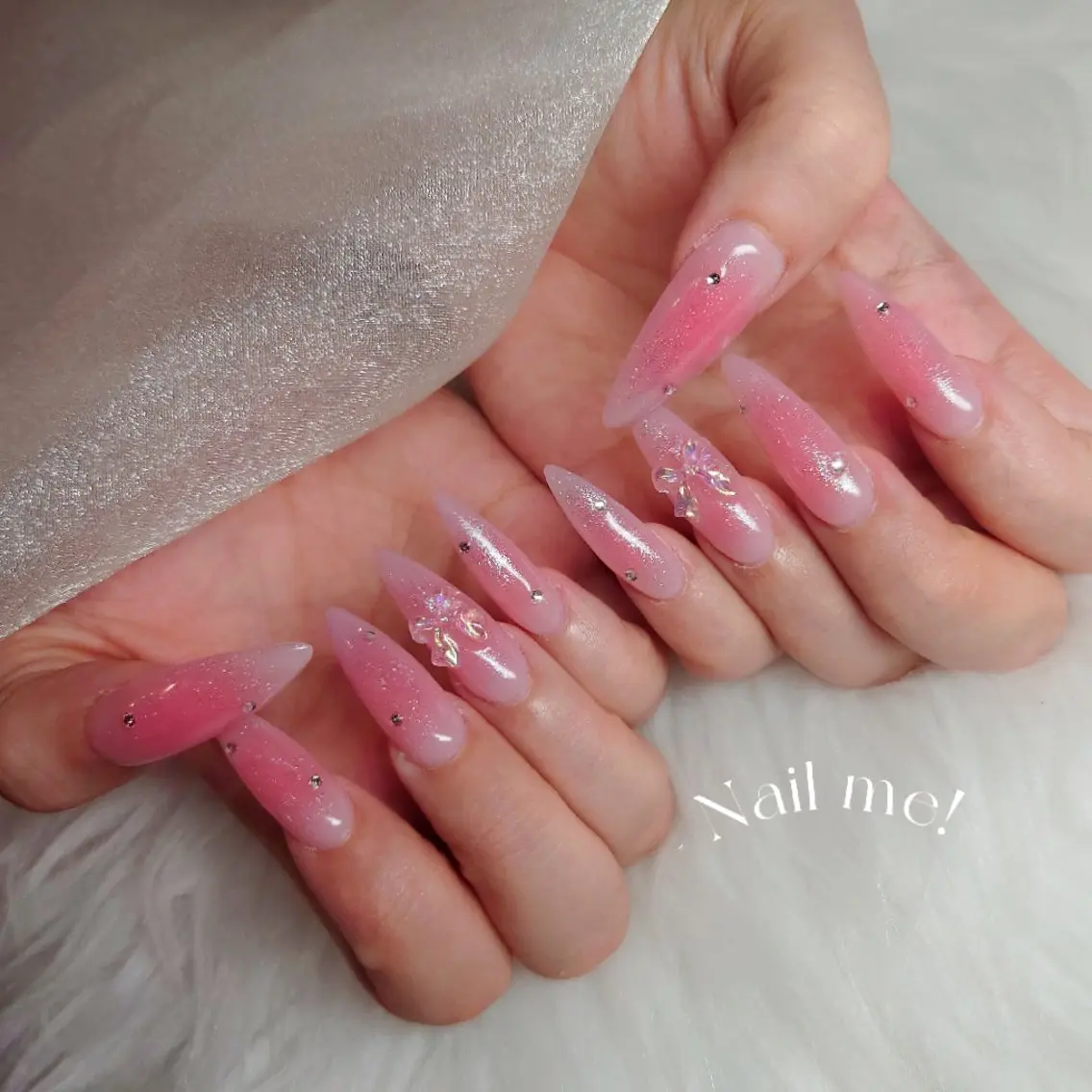ネイル ロングネイル ハンドネイル nailme! 遠藤智佳のネイルデザイン