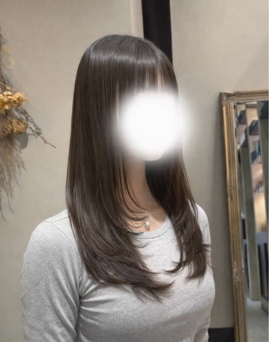 ロング カット newton 🎀ここむぎのヘアスタイル