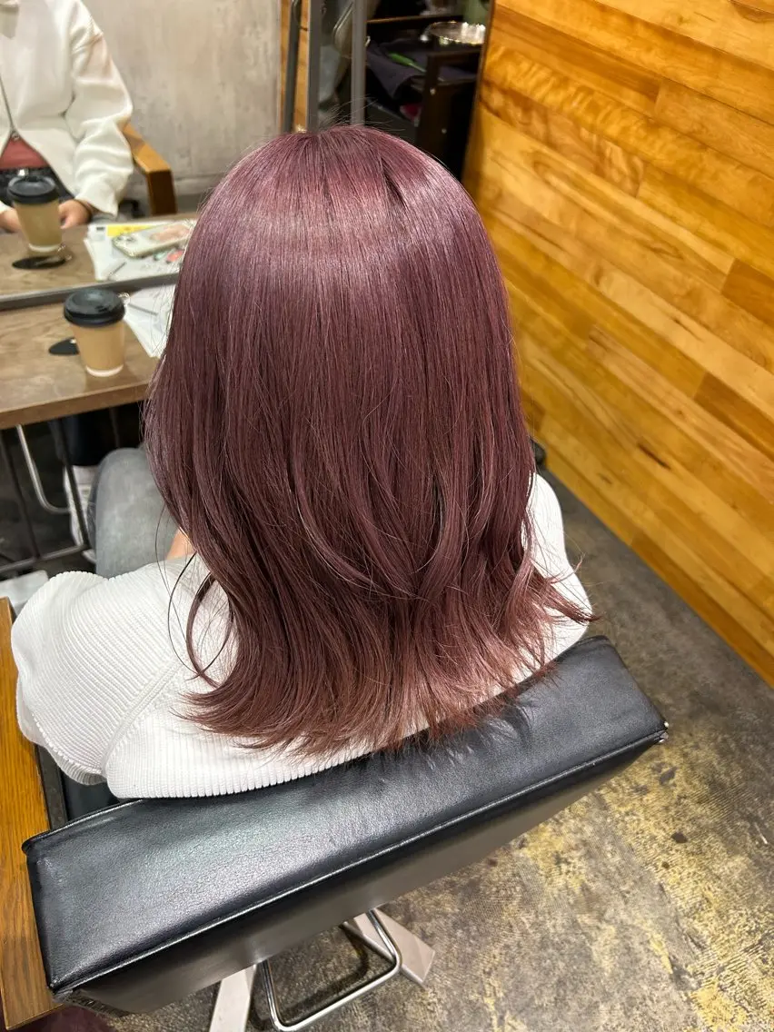 ミディアム ヘアカラー ハイトーン/ブリーチ 🧁soraのヘアスタイル