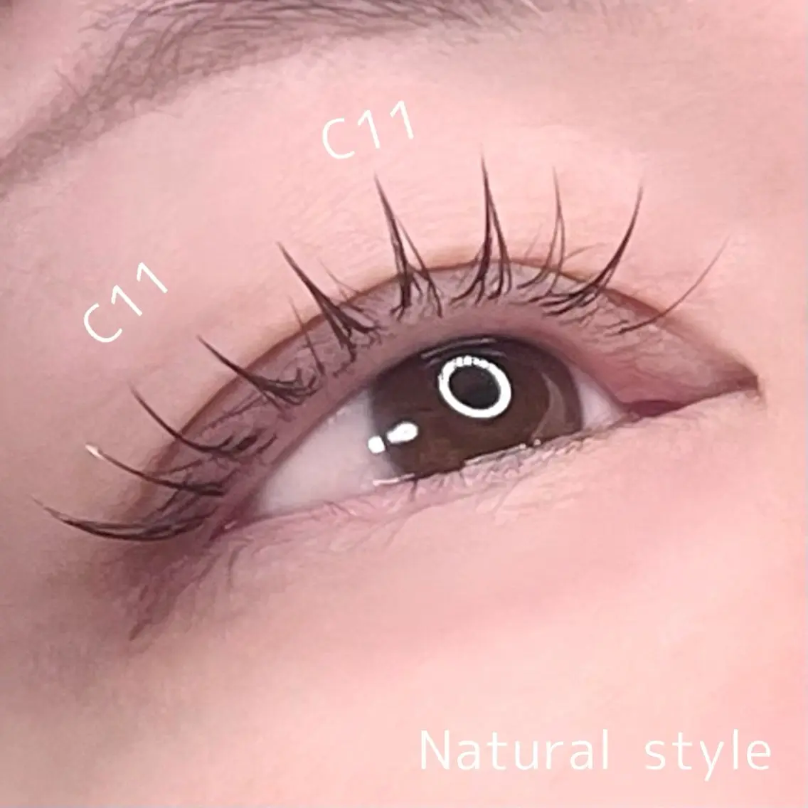 【シングル】ミンクエクステ120本♡🎀☆*:.｡. (オフ代別途￥770)の写真