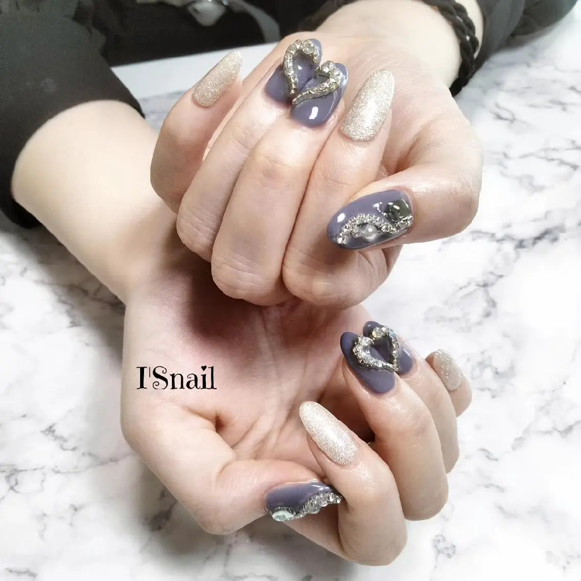 ネイル 持ち込み I'S nail 佐野のネイルデザイン