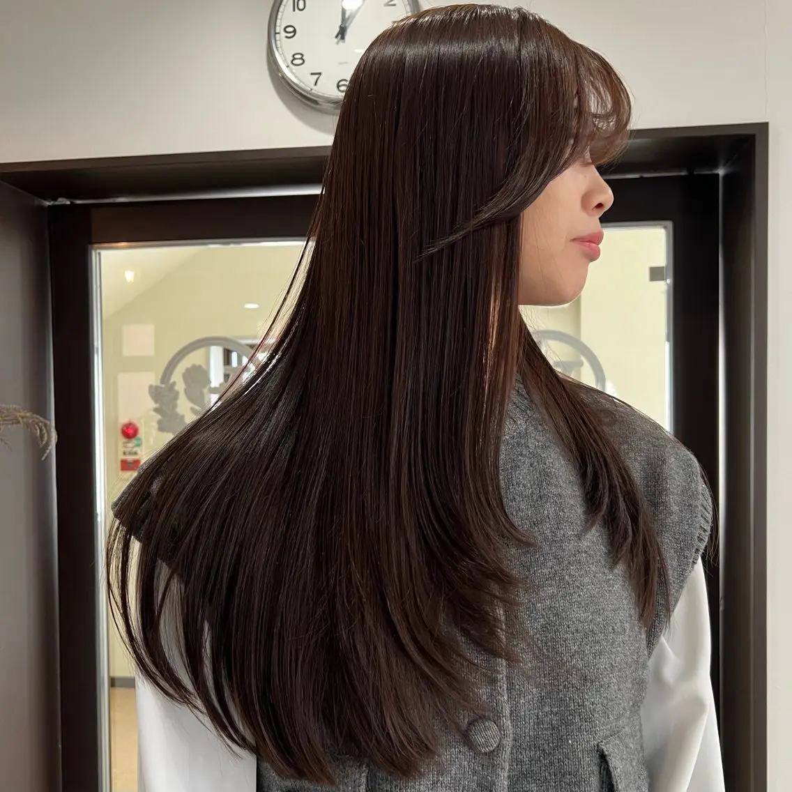 ロング カット ヘアカラー トリートメント 艶髪/髪質改善 【熊野隼人】のヘアスタイル