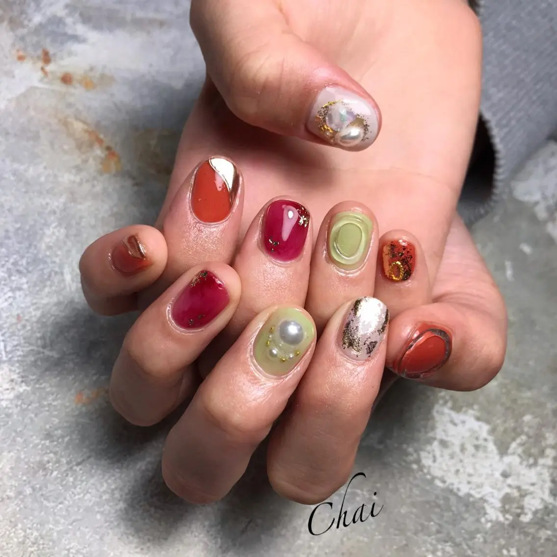ネイル chai nail &  eye📍鶴橋のネイルデザイン