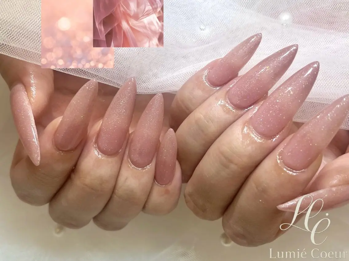 ネイル ハンドネイル LumiéCoeur Nanaeのネイルデザイン
