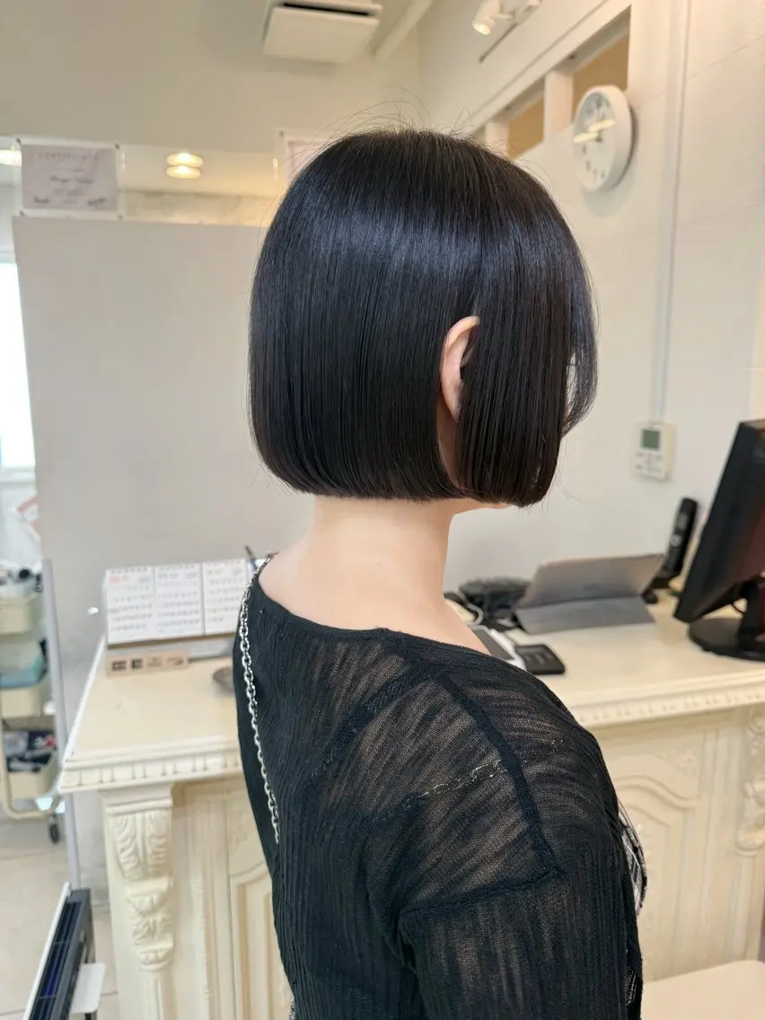 ショート ボブ カット トリートメント 透明感カラー🫧ヘア セット🫧松本菜月の眉毛・アイブロウイメージ