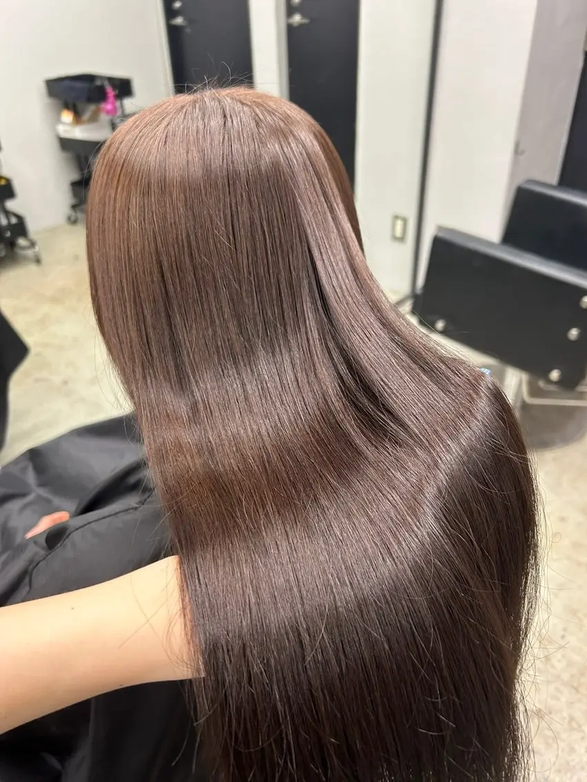 ロング カラー レイヤーカット/韓国 🤎きのした いちかのヘアスタイル