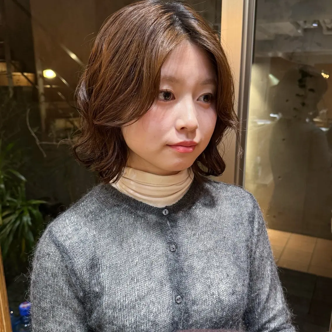 ショート パーマ カット パーマ 大橋 芽衣のヘアスタイル