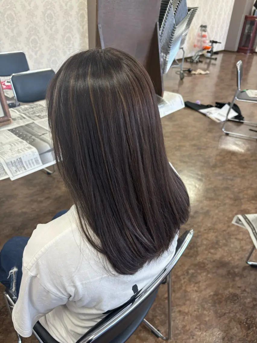 カラー 上浦 晴空のヘアスタイル