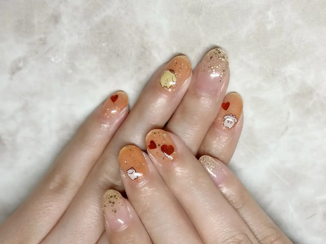 ネイル アニマル柄 ハンドネイル Orb nail (オーブ ネイル)のネイルデザイン