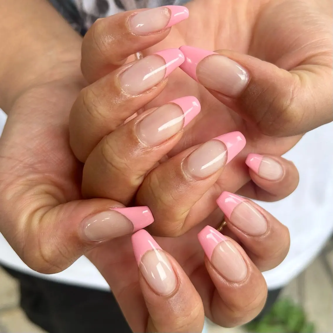 ネイル フレンチネイル のぐち ひなのネイルデザイン