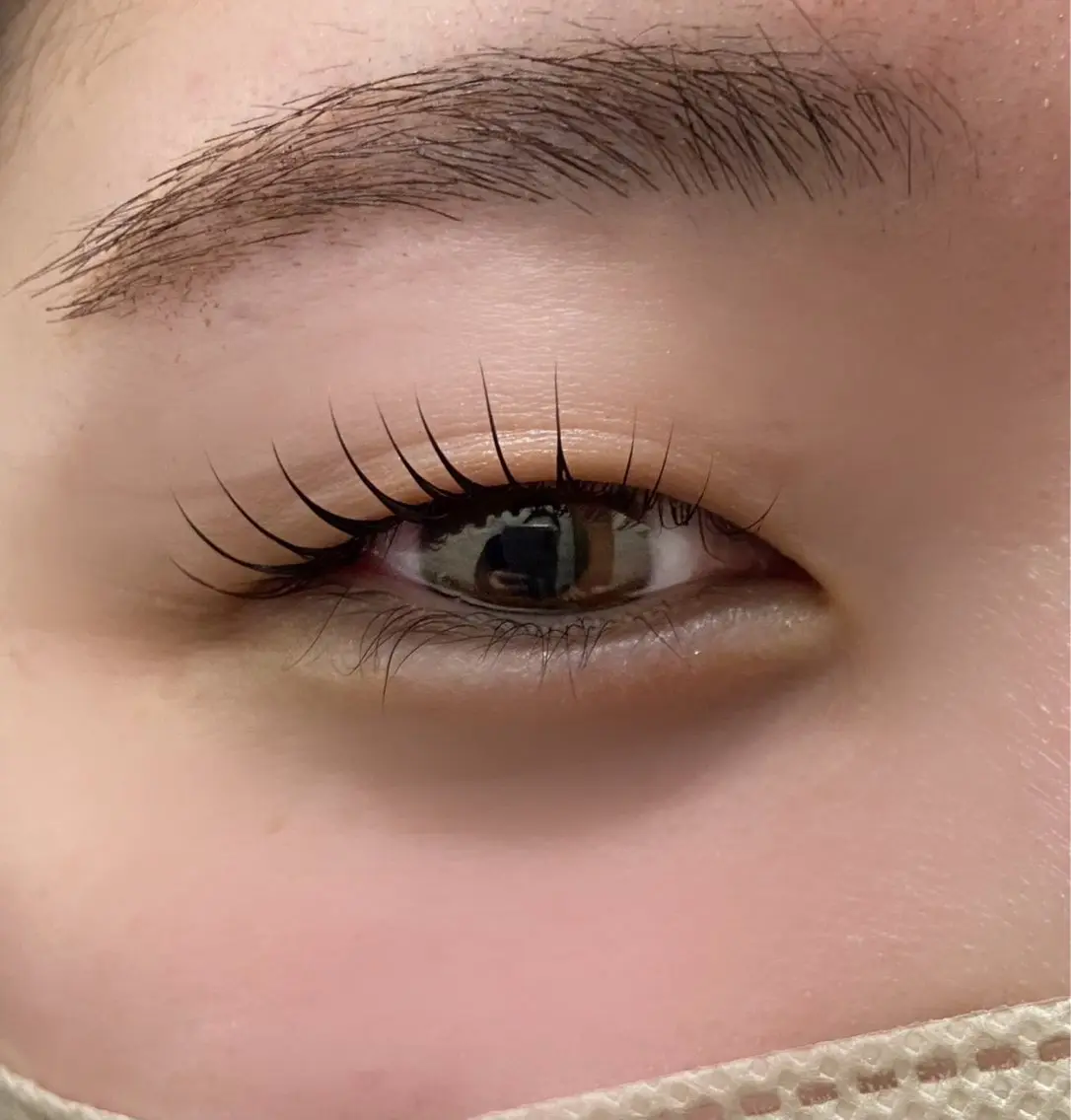 マツエク・マツパ 一重×まつ毛パーマ 滝沢 眞彩のマツエク・マツパデザイン