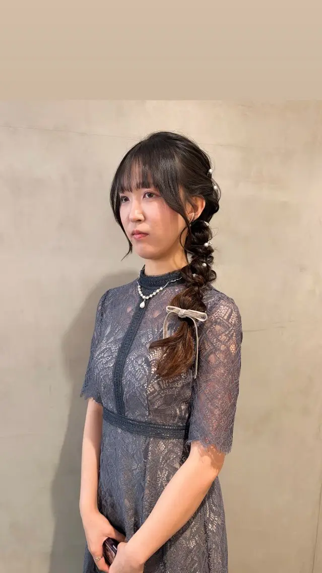 ロング ヘアアレンジ ヘアセット タナカ カナ🫧のヘアスタイル