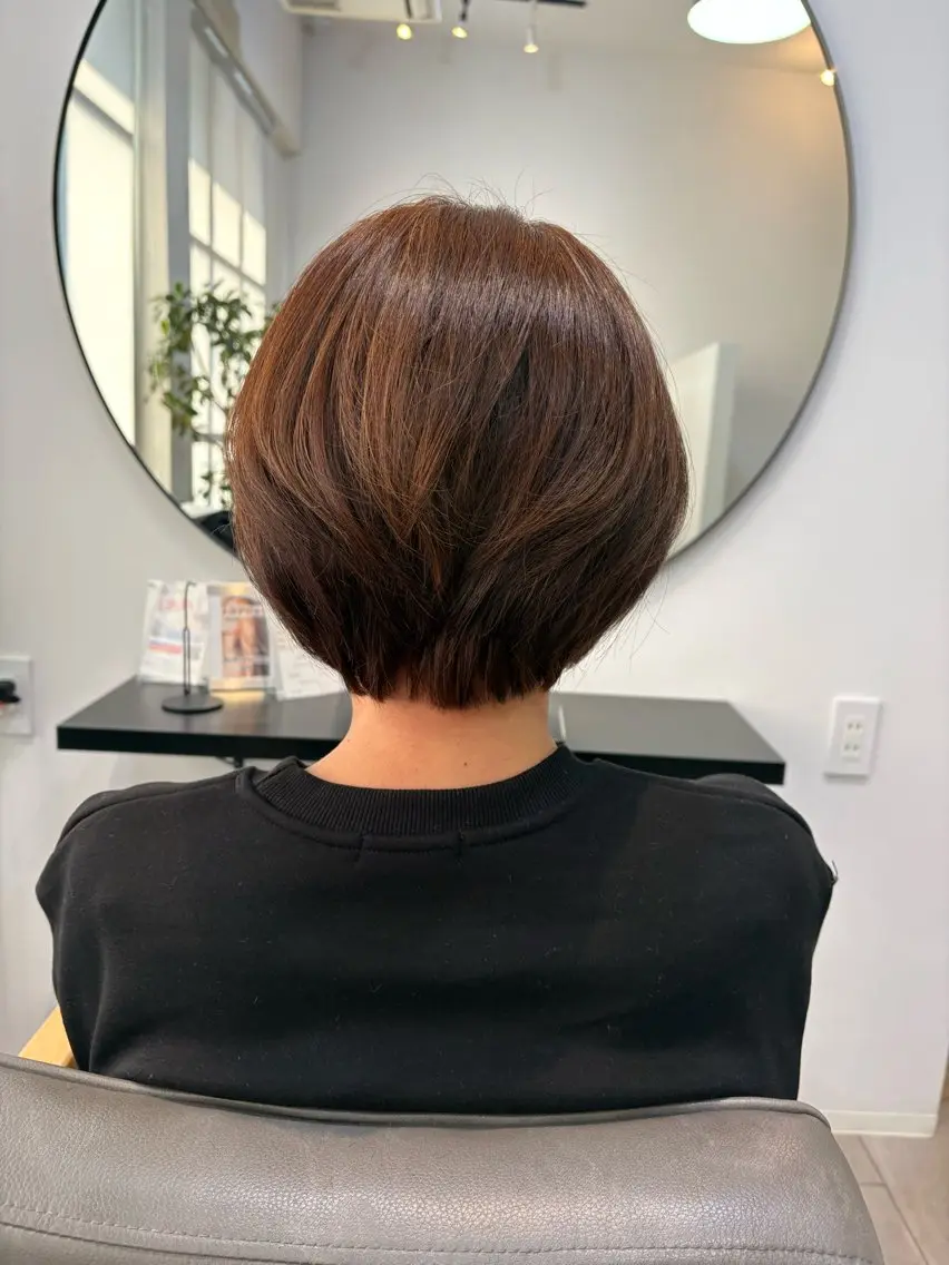 ショート 西本 美華のヘアスタイル