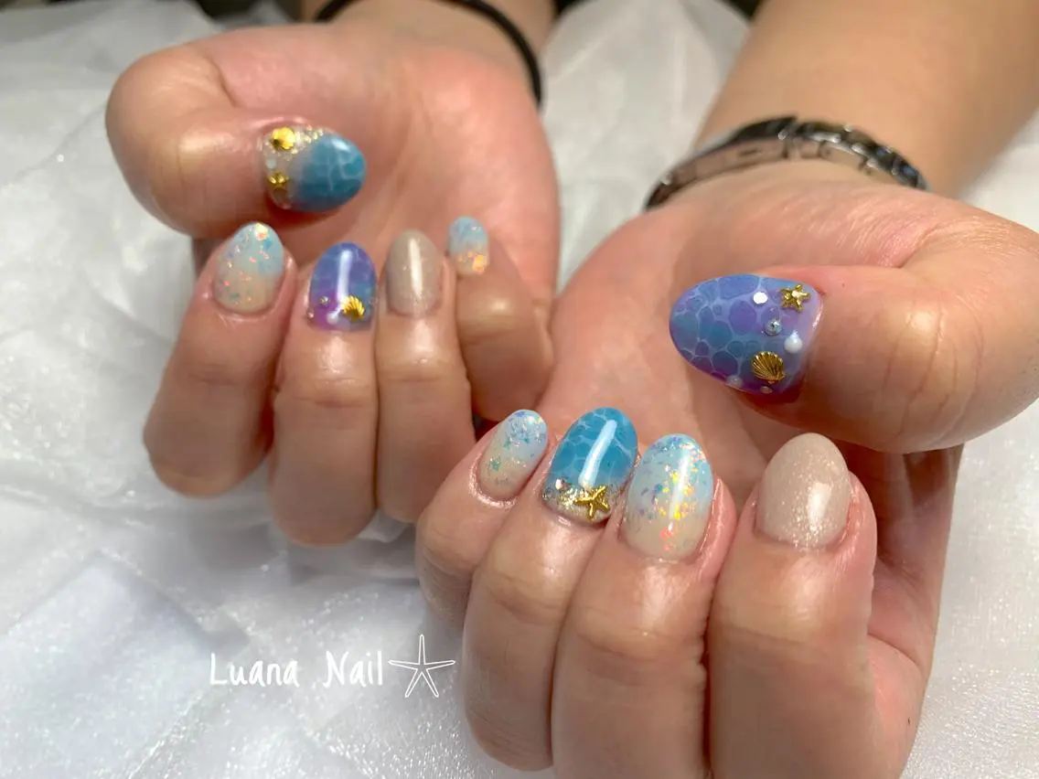 ネイル ハンドネイル BeauJu by Luana Nailのネイルデザイン