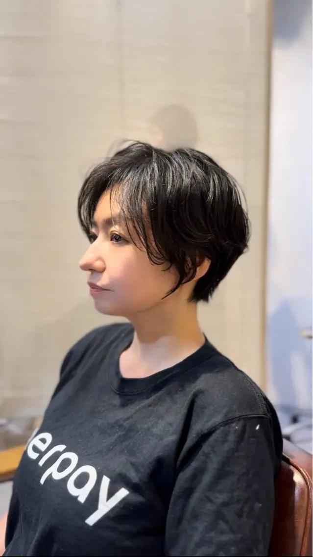 ショート はまだ かんたのヘアスタイル