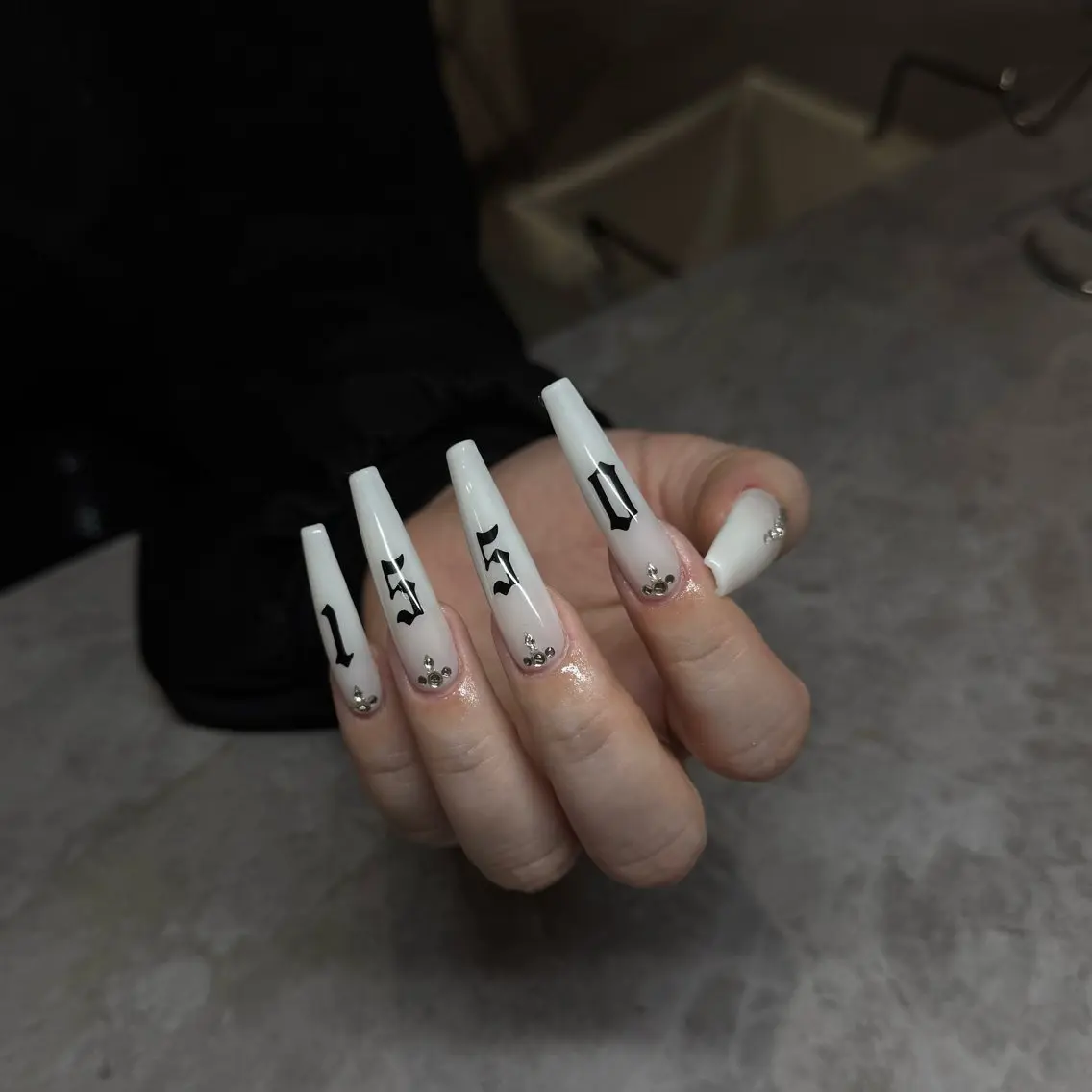 ネイル ロングネイル ハンドネイル IROHA NAIL 北村菜帆のネイルデザイン