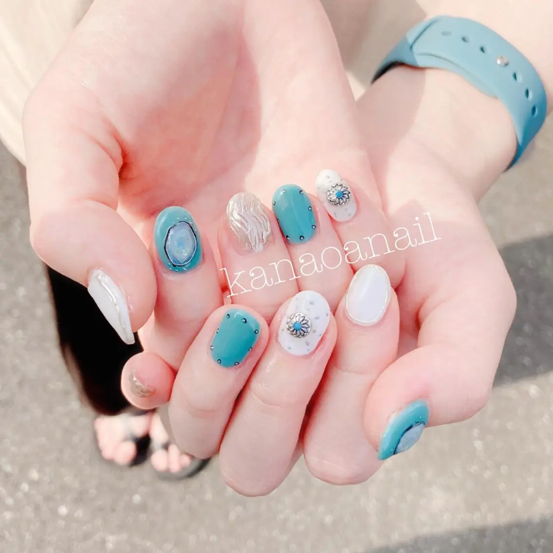ネイル 地爪育成💅 kanaoanailのネイルデザイン