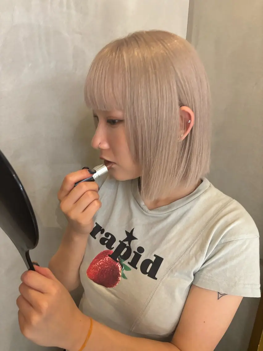 ショート ヘアカラー トリートメント ⭐️ダブルカラー⭐️ ｼｭﾝ⭐️のヘアスタイル