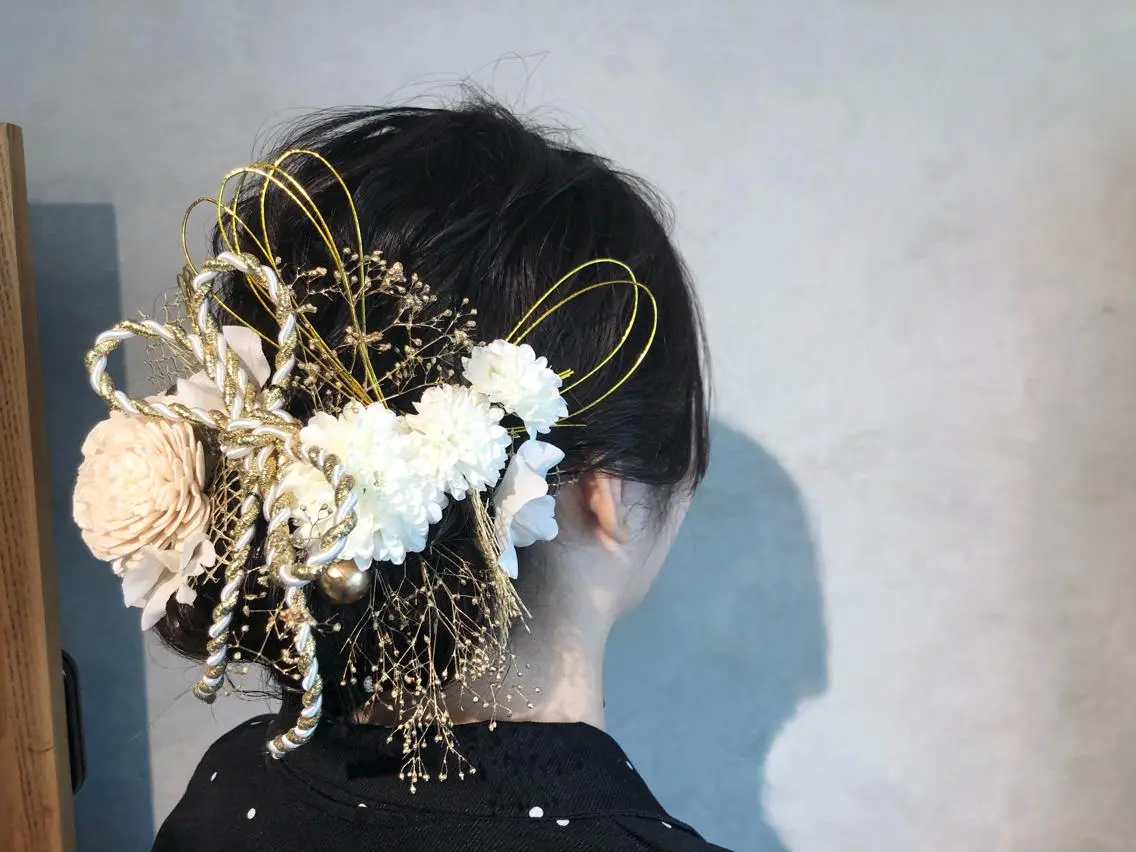ヘアアレンジ 成人式 Hair&Make Nahoのマツエク・マツパデザイン