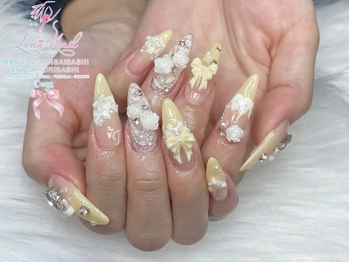 ネイル チークネイル 桜ネイル フラッシュネイル フットネイル ジェルネイル ハンドネイル リナネイル アメ村心斎橋店のネイルデザイン