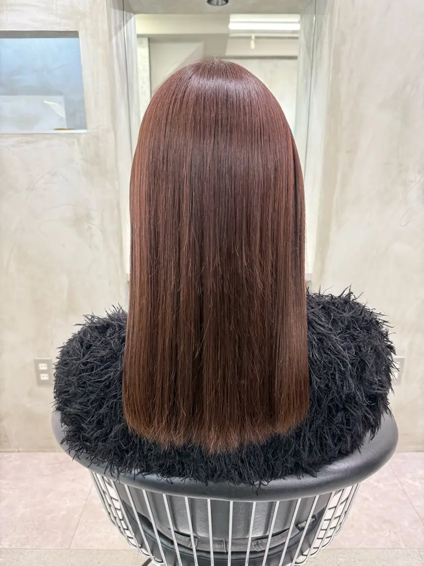 ミディアム 德永 なつきのヘアスタイル