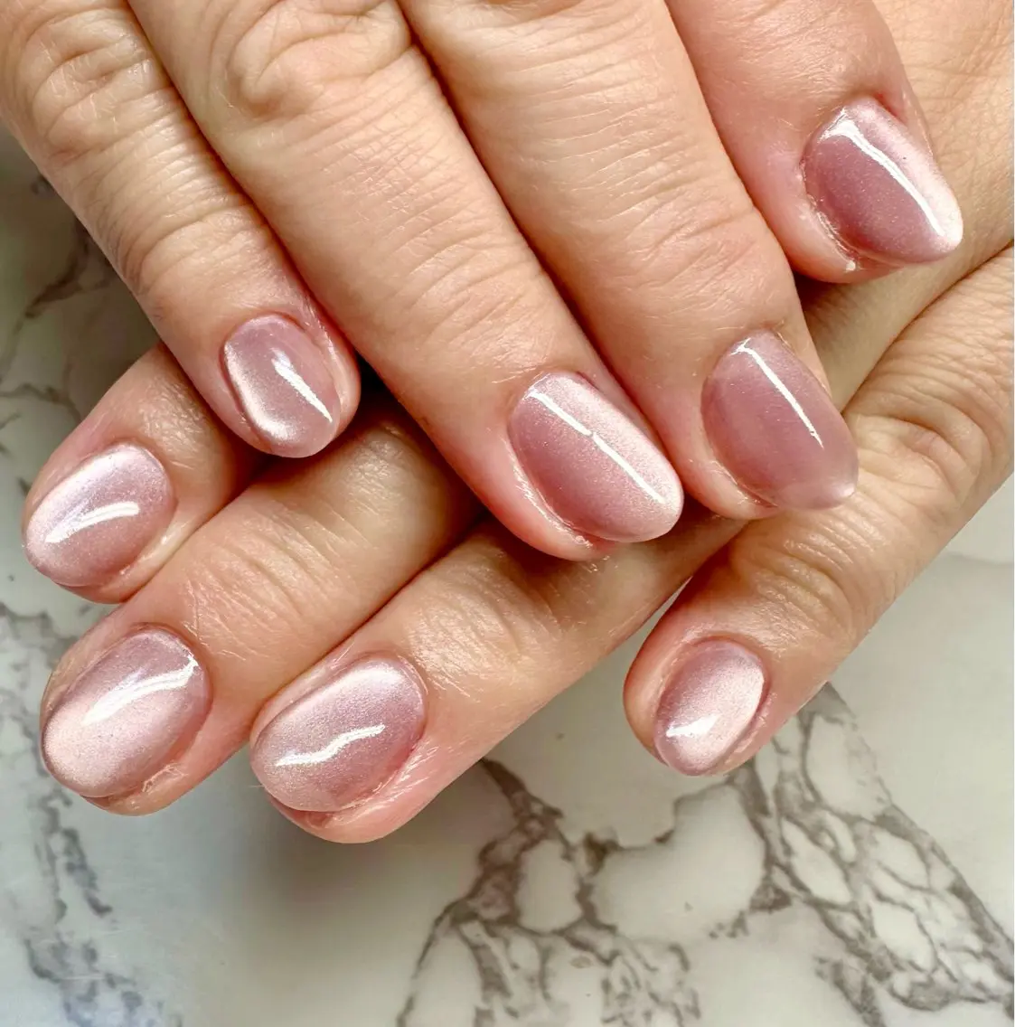 ネイル ハート キラキラネイル ラメ(グリッター) マグネットネイル ミラーネイル Mai’s nailのネイルデザイン