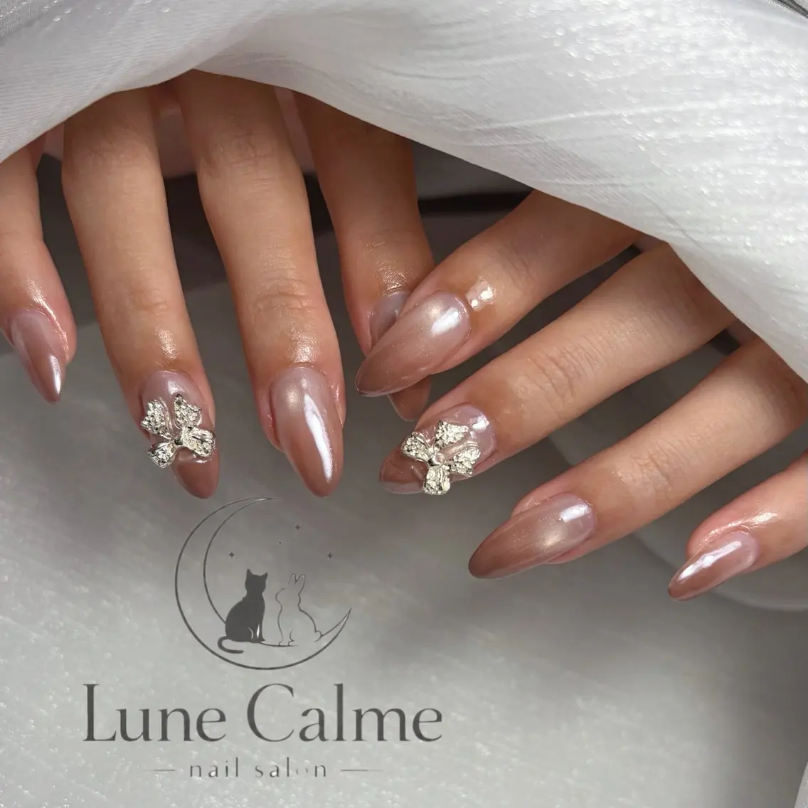 ネイル ハンドネイル Lune Calmeのネイルデザイン