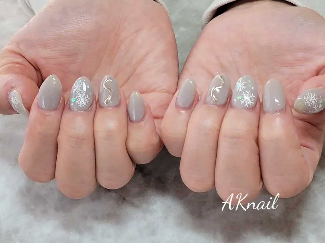 ネイル ネイル&巻き爪サロン AKnailのネイルデザイン