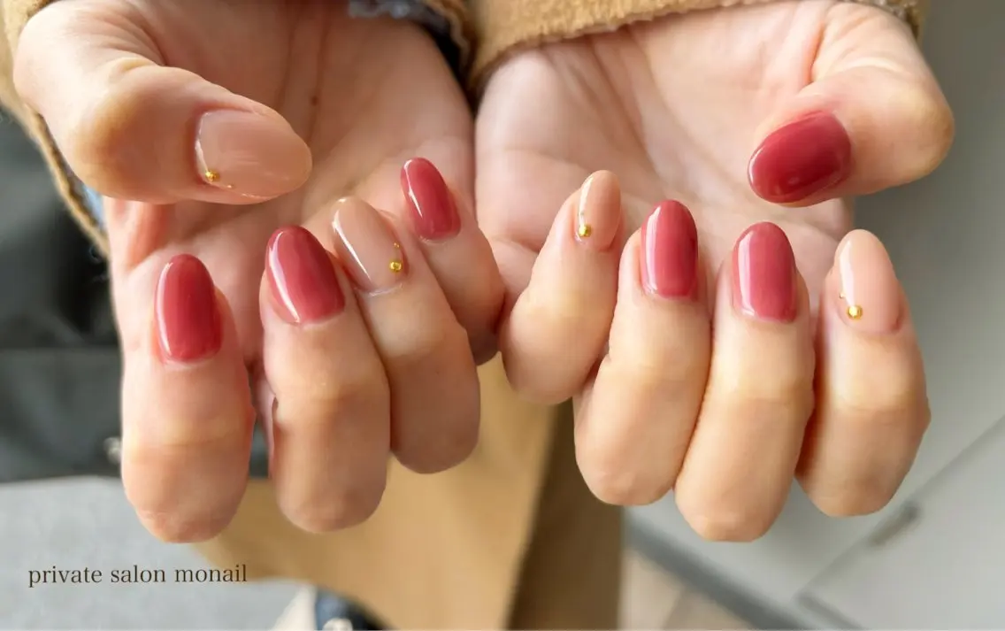 ネイル ハンドネイル nail salon monailのネイルデザイン