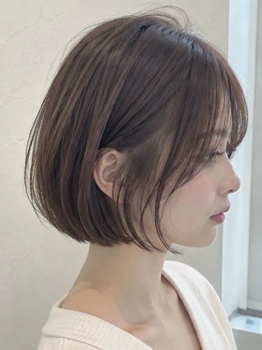 ショート カット 野崎 仁那のヘアスタイル