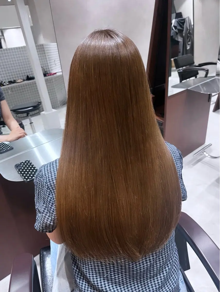 カラー ヘアカラー nehus ichikaのヘアスタイル