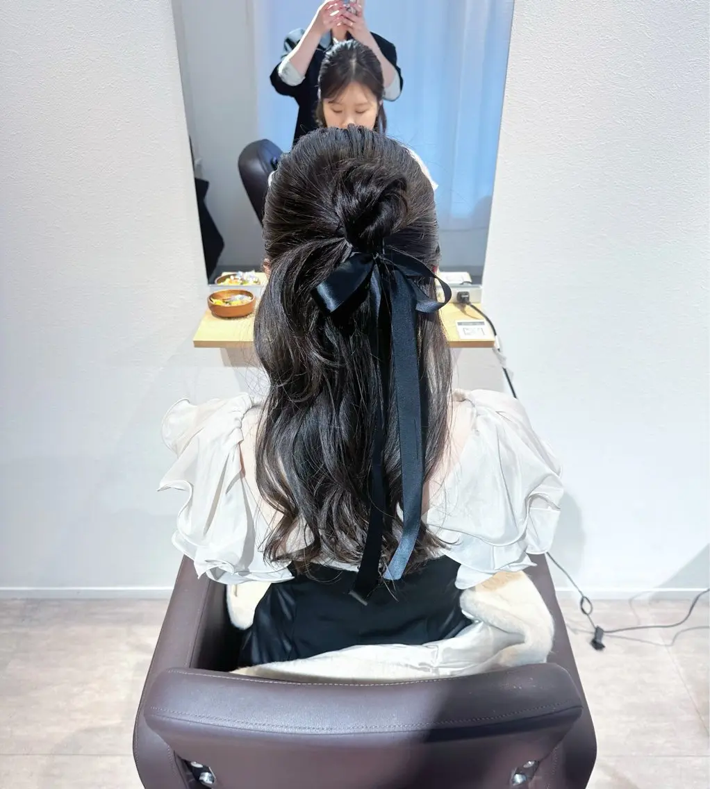 ヘアアレンジ ヘアセット Asuka/髪質改善 /カラー/ヘアセットのヘアスタイル