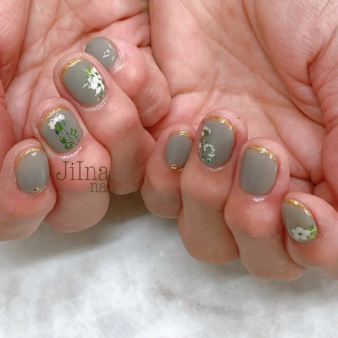 ネイル 持ち込み JiIna nailのネイルデザイン