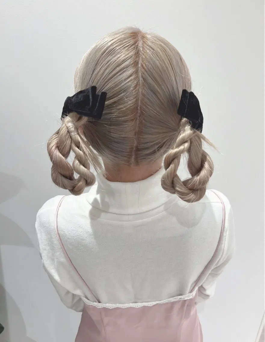 ミディアム ヘアアレンジ マツエクモデル無料 marry 池袋秦のマツエク・マツパデザイン