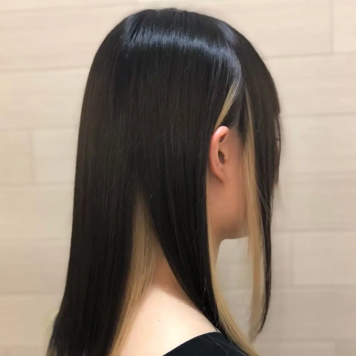 ロング カラー 縮毛矯正/ワンカラー モデル募集🫧羽夏のヘアスタイル