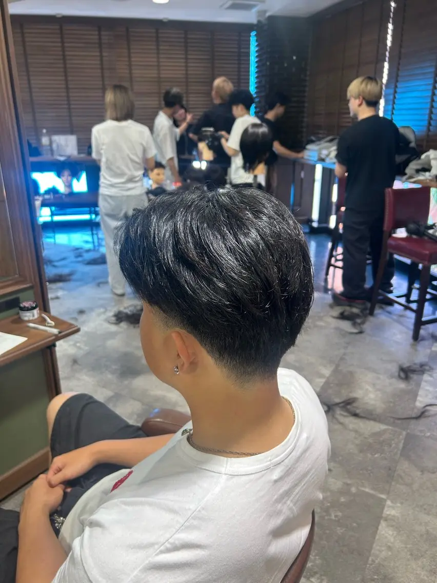 ショート メンズ 迫田 頼人のヘアスタイル