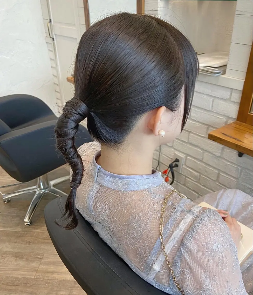 ヘアアレンジ 🌟アレンジが似合う カラー🌟Rumiのヘアスタイル