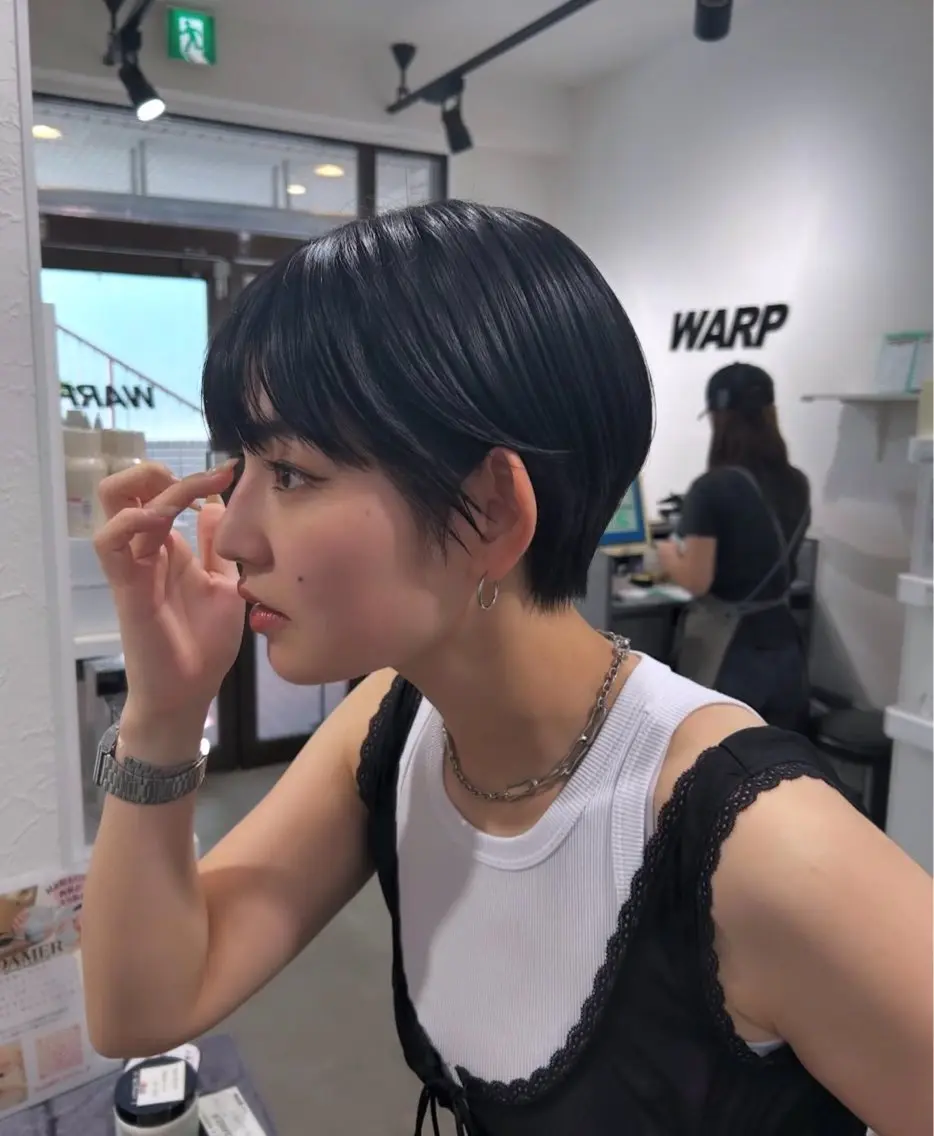 ショート WARP/ ミユのヘアスタイル