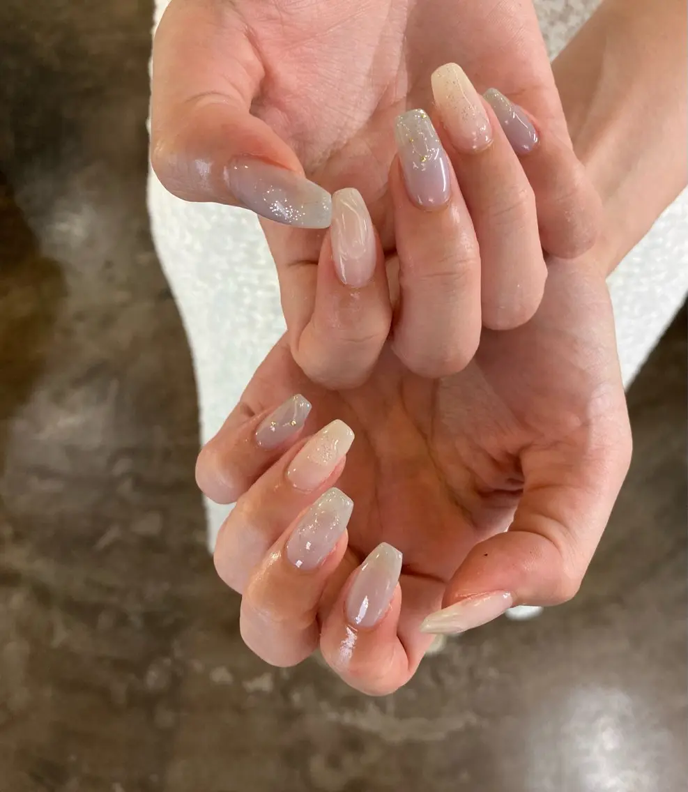 ネイル ニュアンスネイル ハンドネイル DEEP nail salonのネイルデザイン