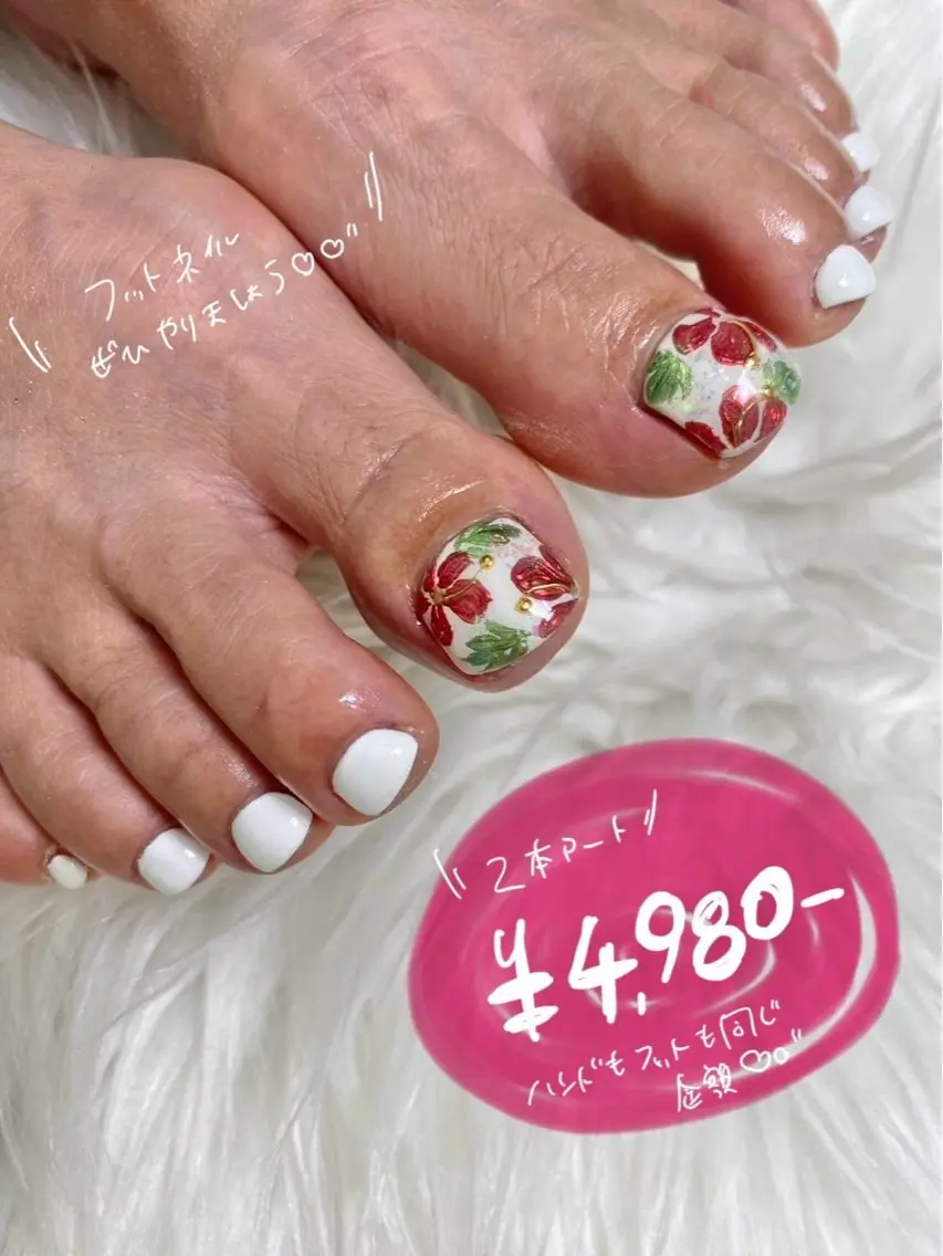 ネイル ハンドネイル フットネイル emma.nail kanakoのネイルデザイン