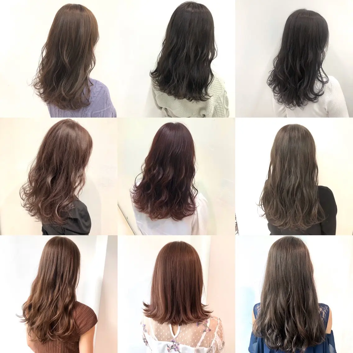 カラー カット ヘアカラー トリートメント 💖ブリーチなし透明 感💖ASAHIのヘアスタイル
