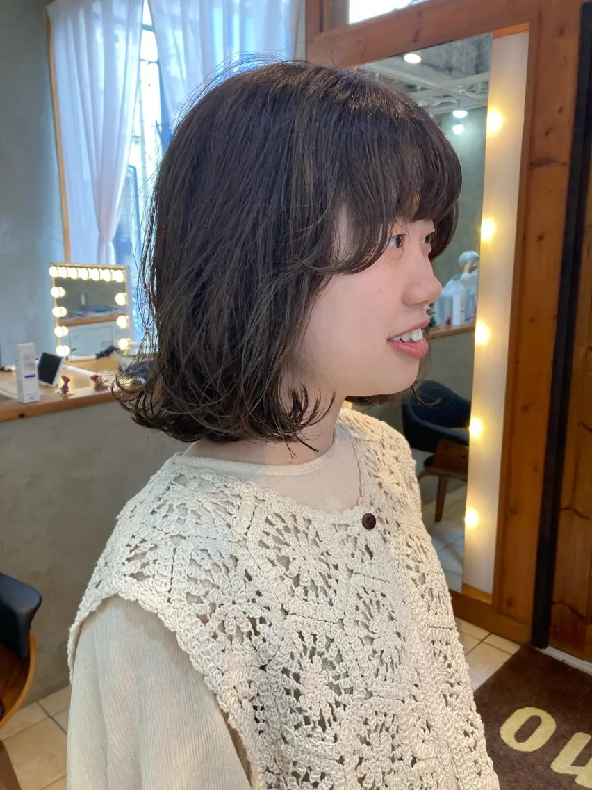 ショート カット 金子 歩実のヘアスタイル