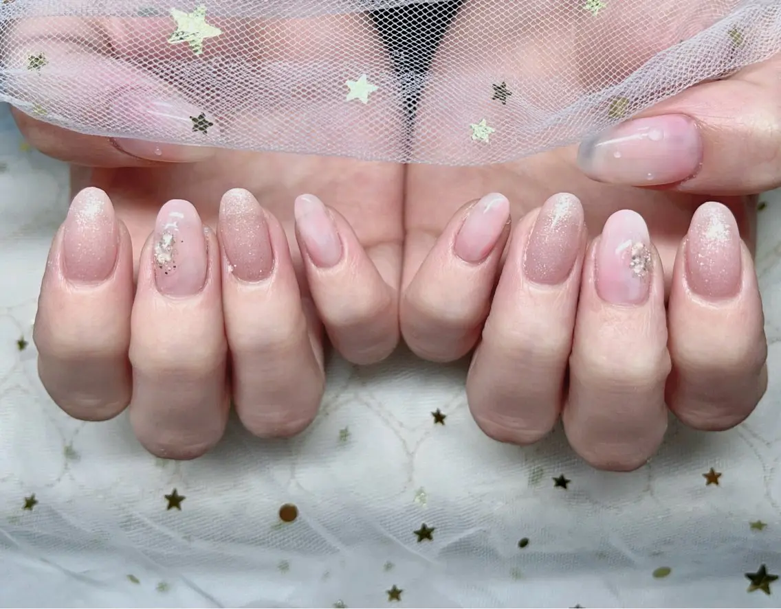 ネイル シンプルネイル Azel nail 伊野麗のネイルデザイン