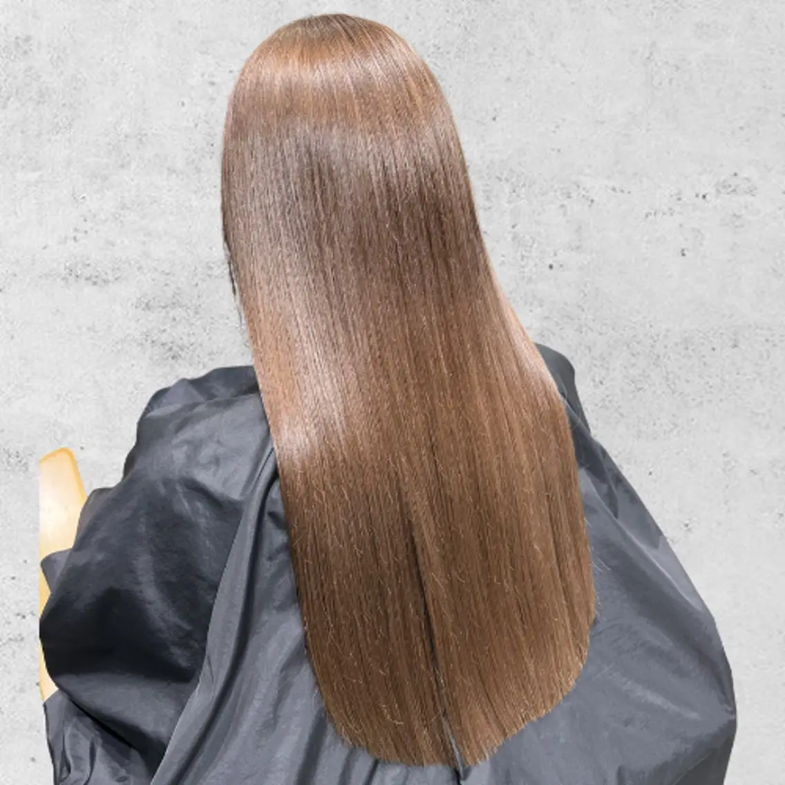ロング カラー ブラウンカラー ヘアカラー トリートメント 青木 春実のヘアスタイル