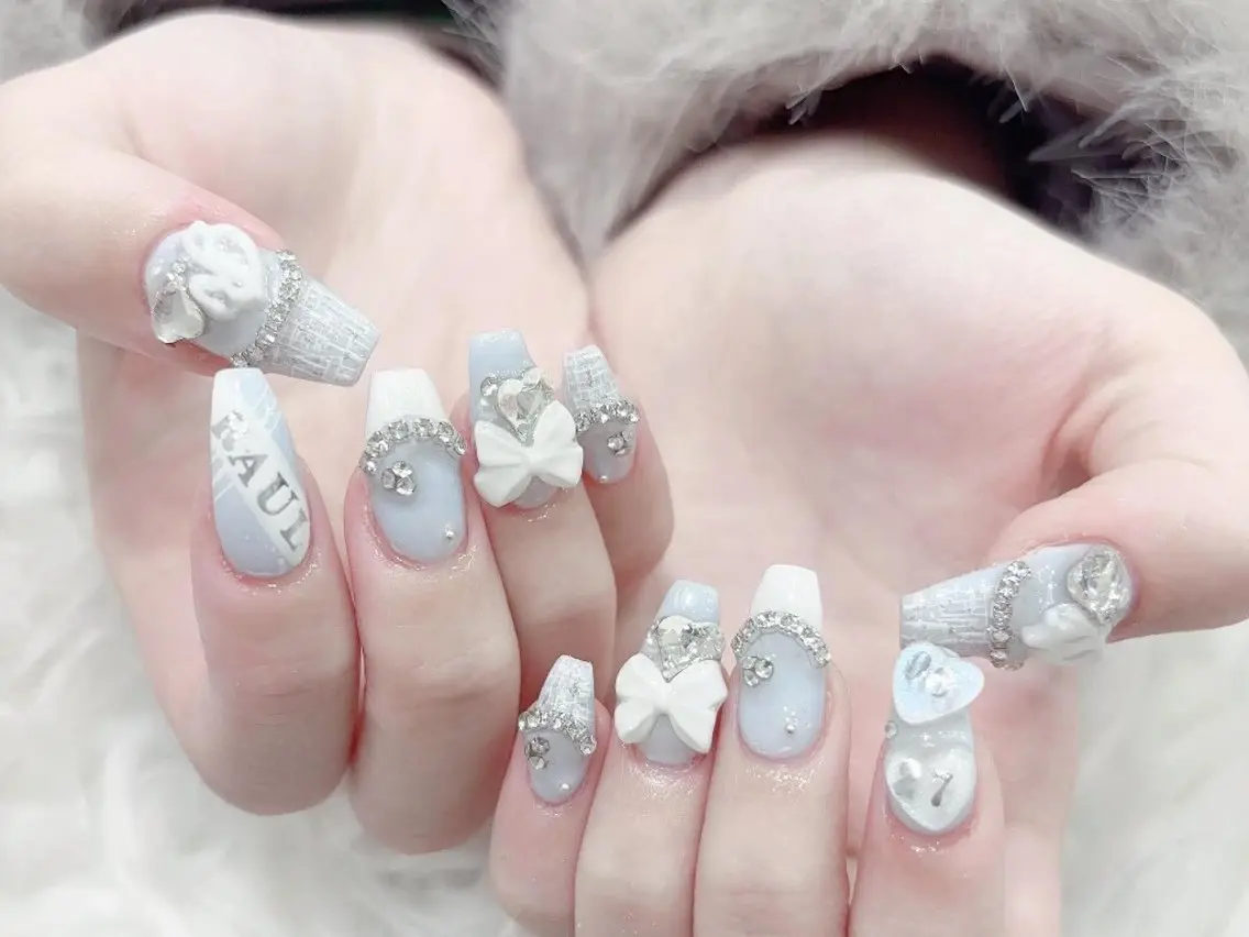 ネイル 長さ出し 韓国ネイル スカルプネイル ワンホンネイル ハンドネイル ハンドケア MUNI🎀 NAIL のネイルデザイン