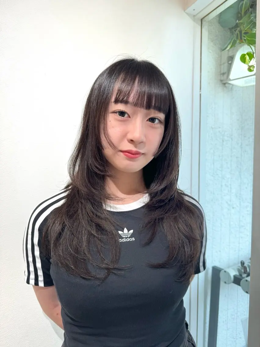 ロング カット コトミ【メンズ】 【曲がる縮毛矯正】のヘアスタイル
