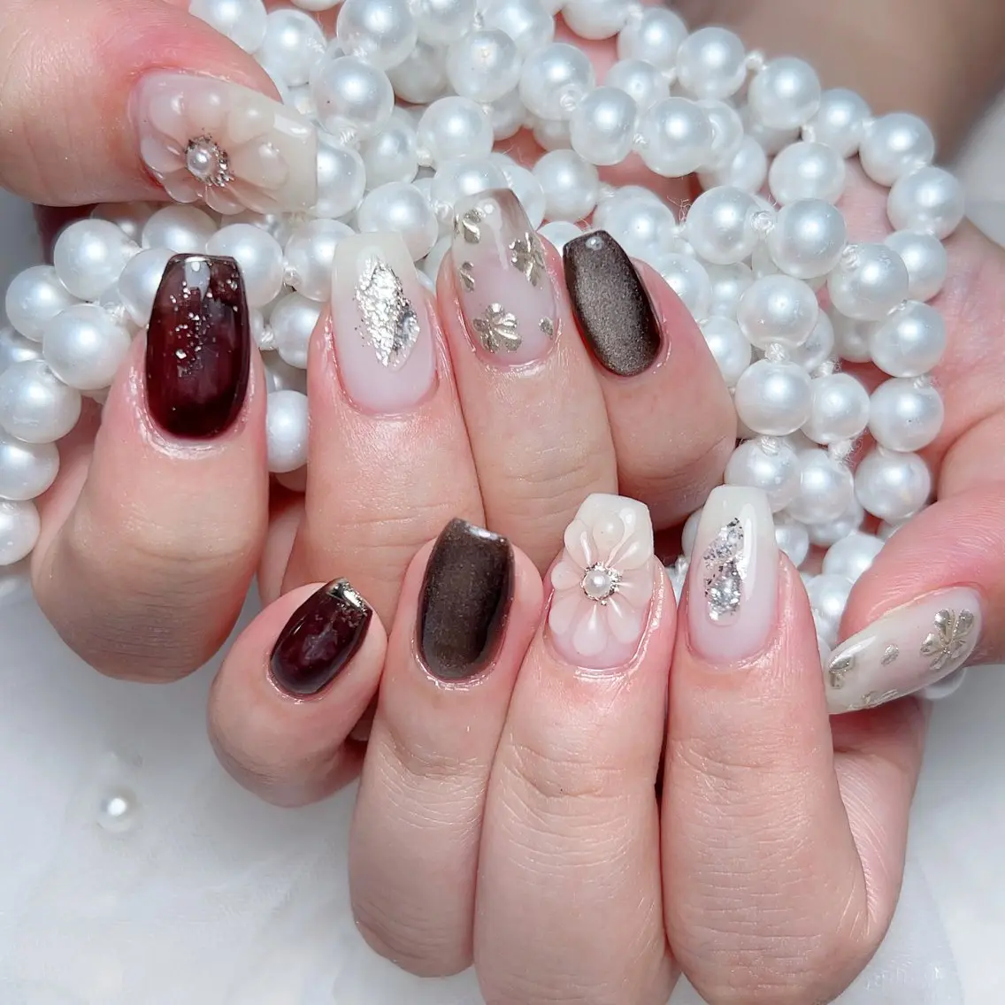 ネイル ハンドネイル 🎀M nails✨ ビューティーのネイルデザイン