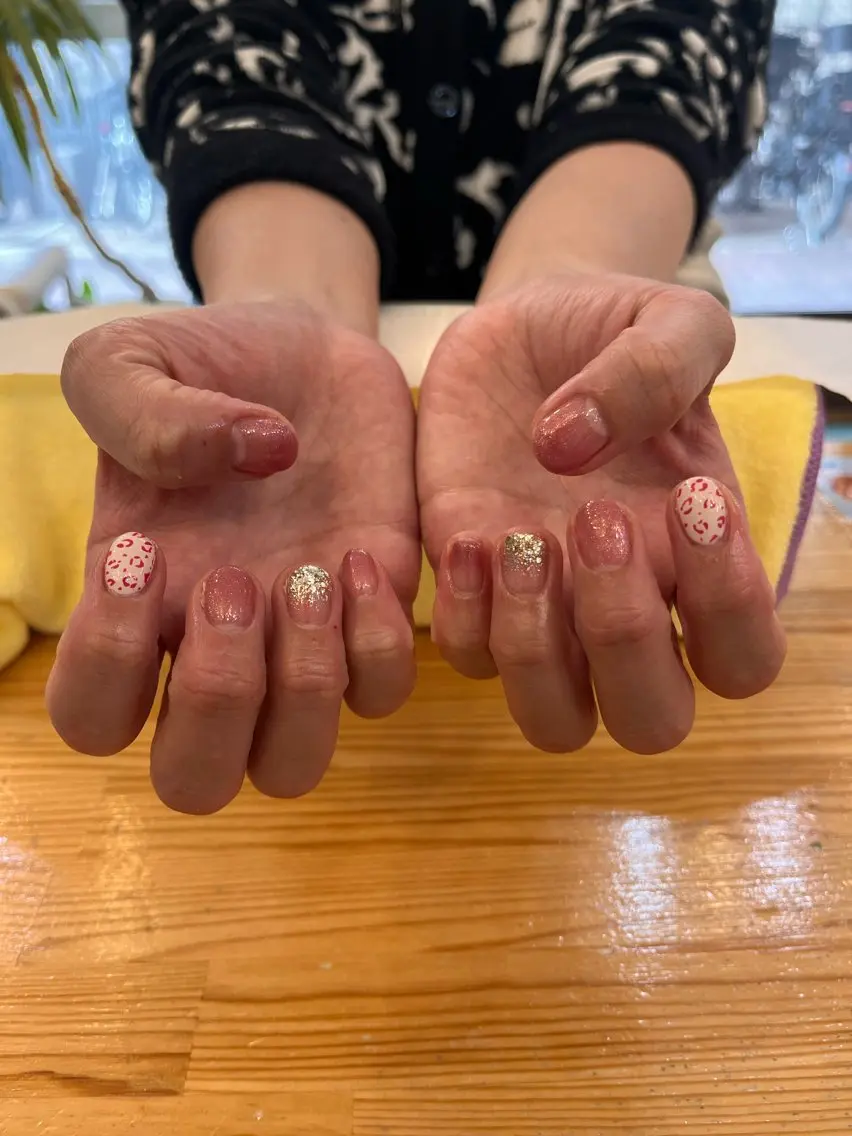 ネイル シンプルネイル nailAlaia 妙典店 アイリのネイルデザイン