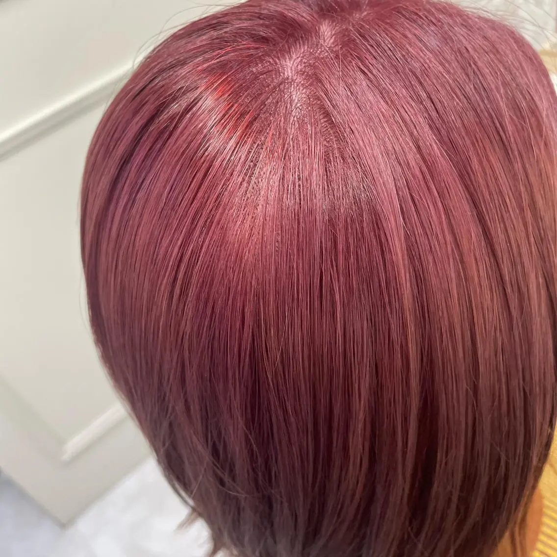 ミディアム カラー ブリーチ カット ヘアカラー erina💖 CLUTCH天王寺のヘアスタイル
